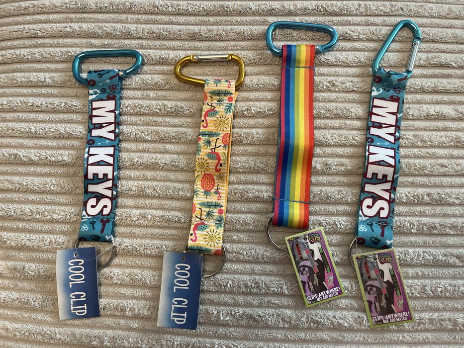 Breloc cu Carabină – Suport Chei „Cool Clip” (Diverse Modele)