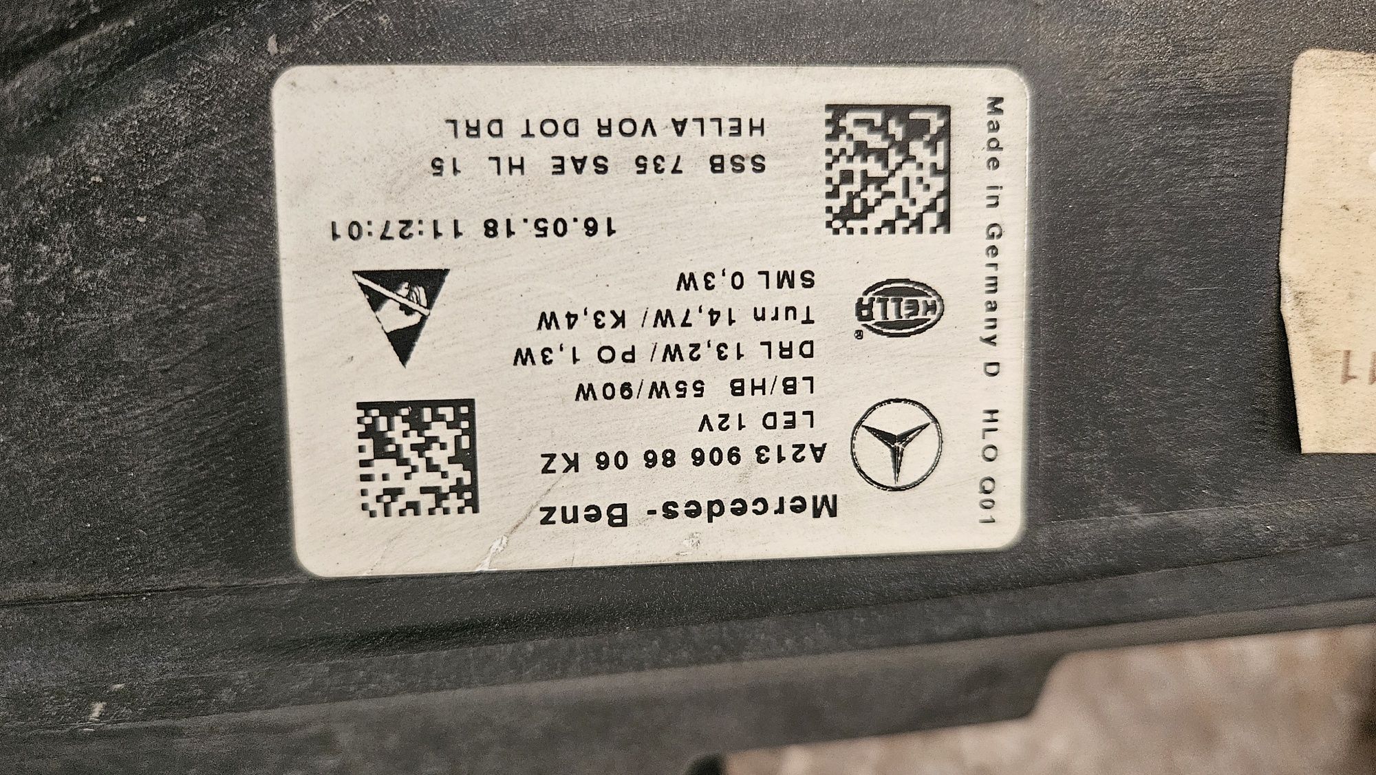Десен фар Mercedes w213 w238  Multibeam