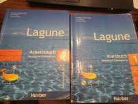 Продавам учебник и учебна тетрадка по немски език Lagune A1