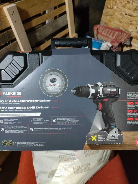 Masina de gaurit si insurubat parkside performance