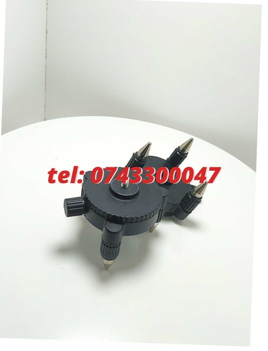 Suport Rotativ Cu Gheare Pentru Nivela Laser 360 Grade  Trepied Mic