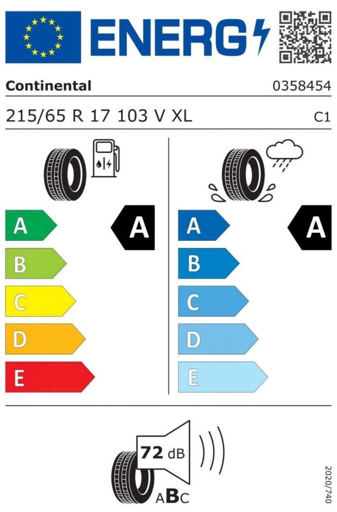 Vand anvelope NOI de vara Continental EcoContact 6