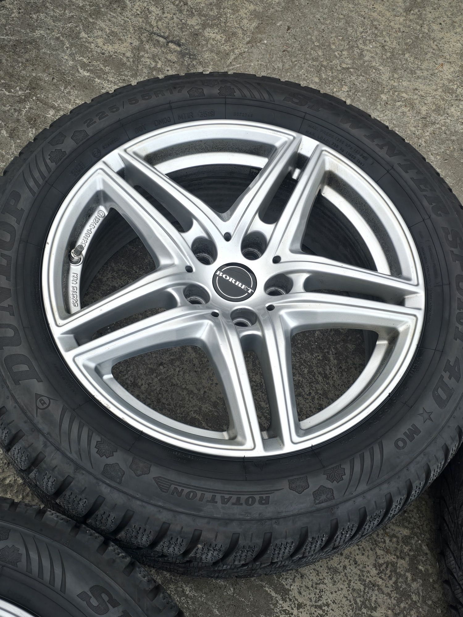 Джанти 17 / 5х112 - VW, Audi, Mercedes, BMW, Skoda, Seat и др. 5x112