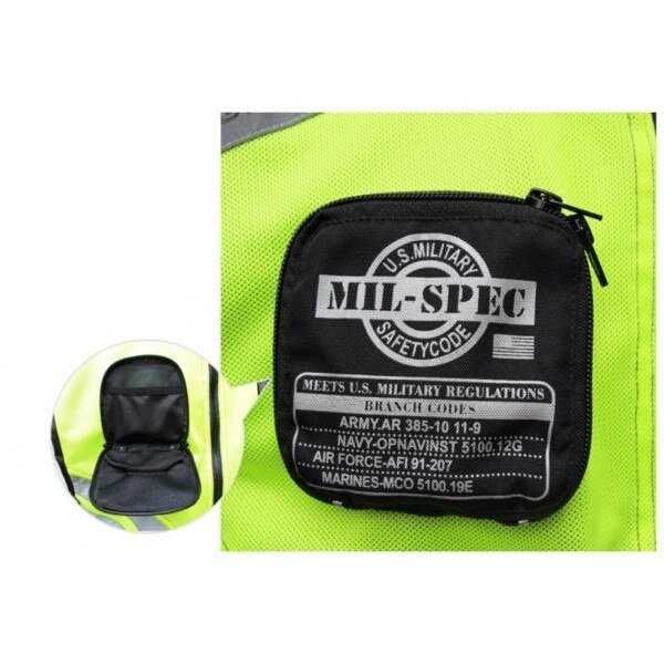 Светлоотразителна Мото Жилетка XL и 2XL