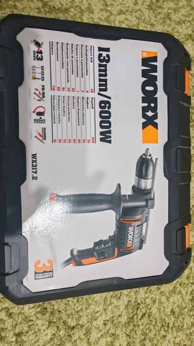 Vand masina de gaurit Worx WX 317.2