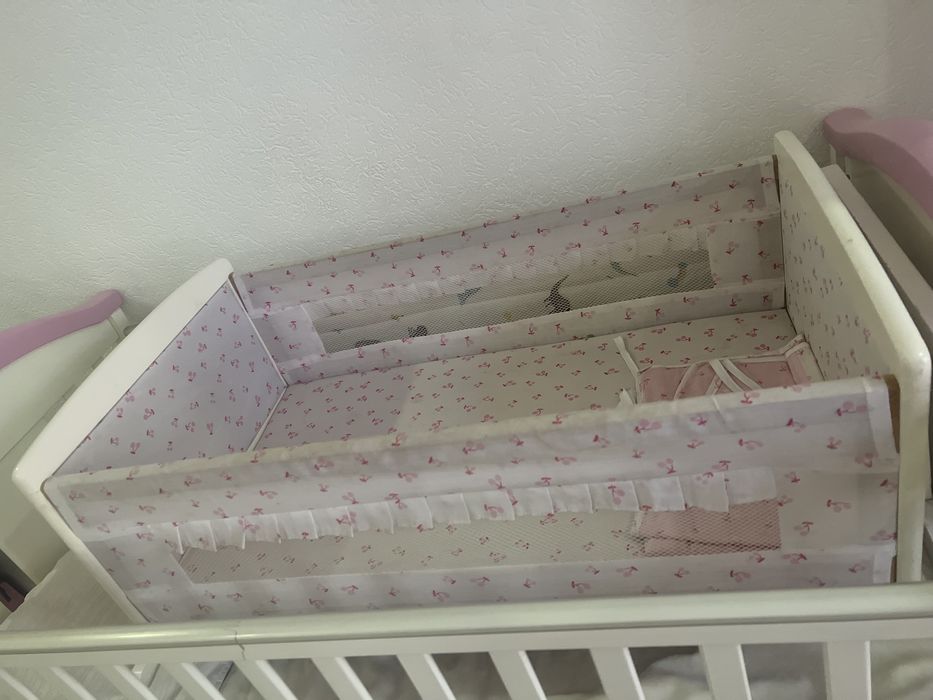 Продается кроватка с люлькой