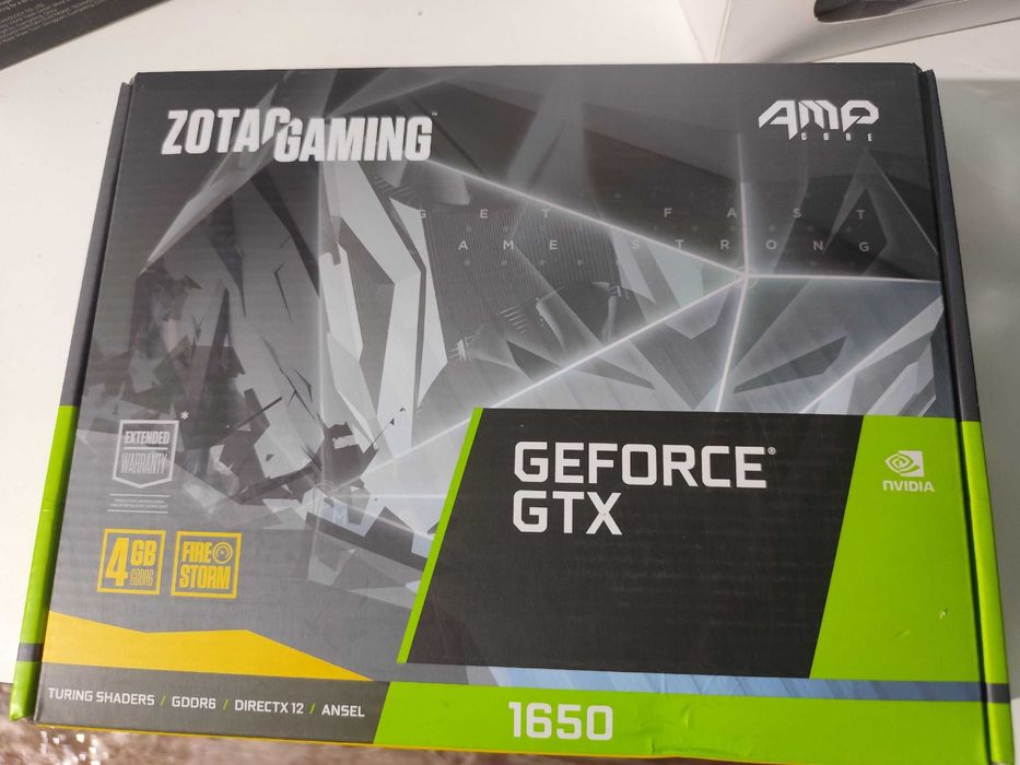 видеокарта GTX 1650 4GB