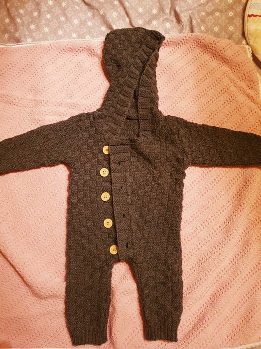 Salopetă tricotată unisex