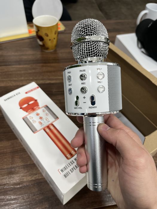 Кароке микрафон сатилади 100мын сум болатини