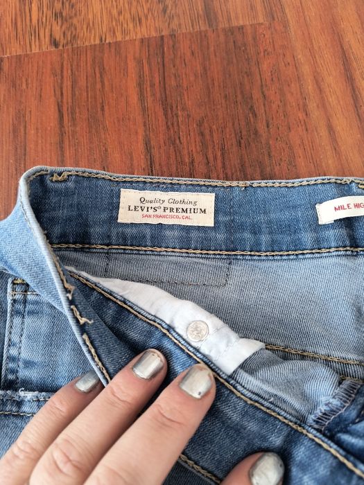 Blugi levis 's Strauss Skinny mărime 27