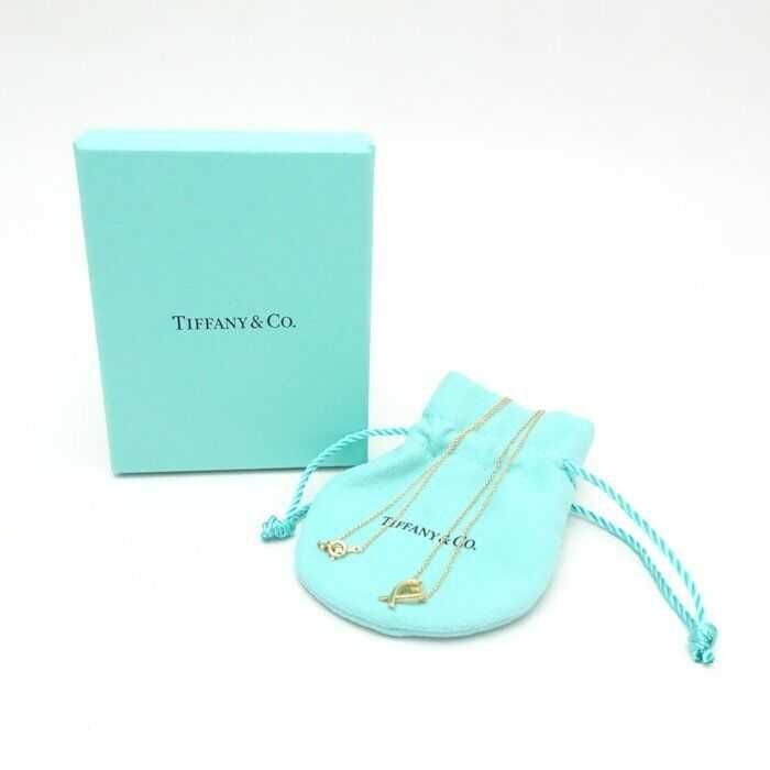 Lantisor original Tiffany & Co. Loving heart  Paloma Picasso  Au 18 K