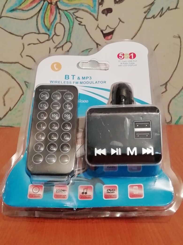 Modulator Fm Bluetooth (HandsfreeAuto)