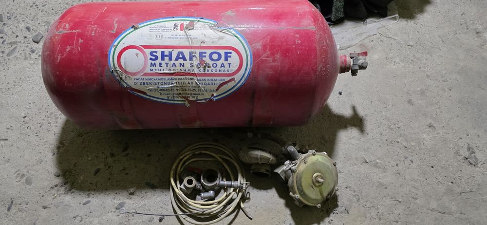 Metan gaz balon sotiladi. Yili 2021