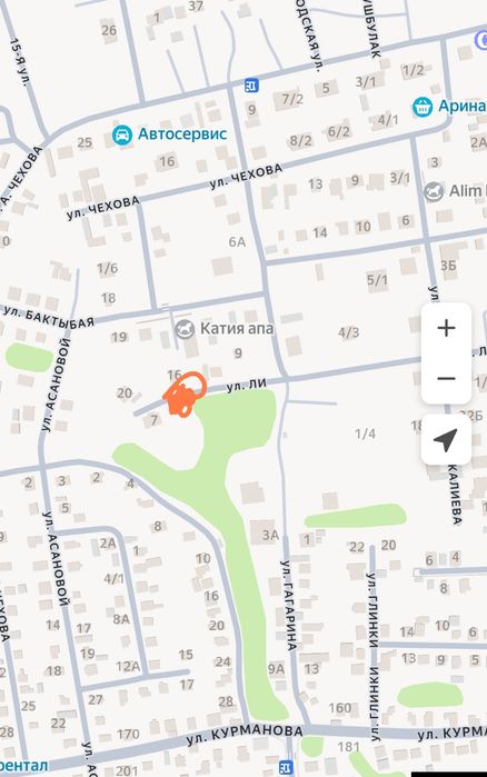 Продам участок 20х30метров ул. Ли 18