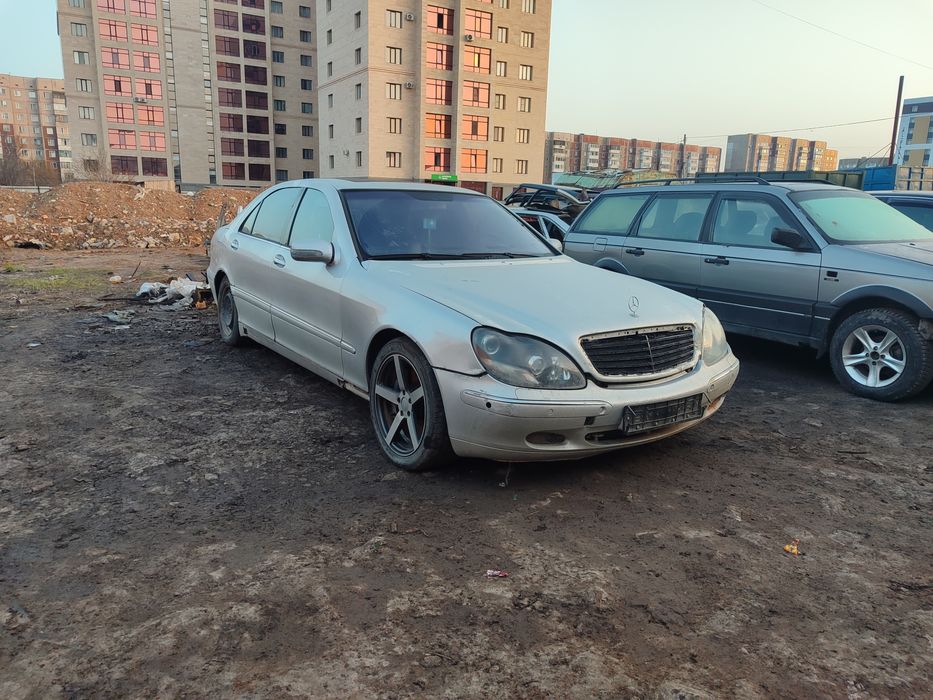 Мерседес S500 w220 по запчастям продаётся