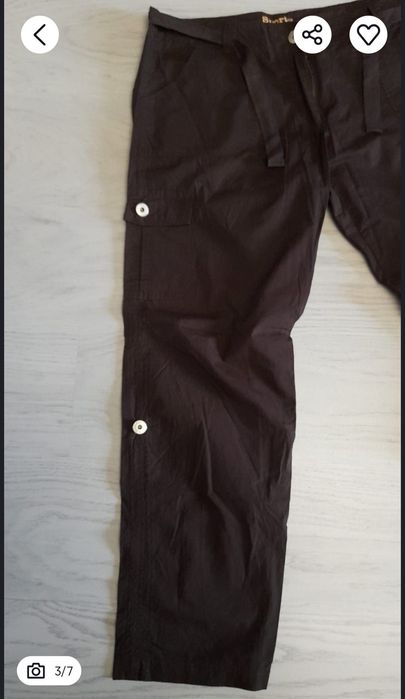 Pantaloni sport maro