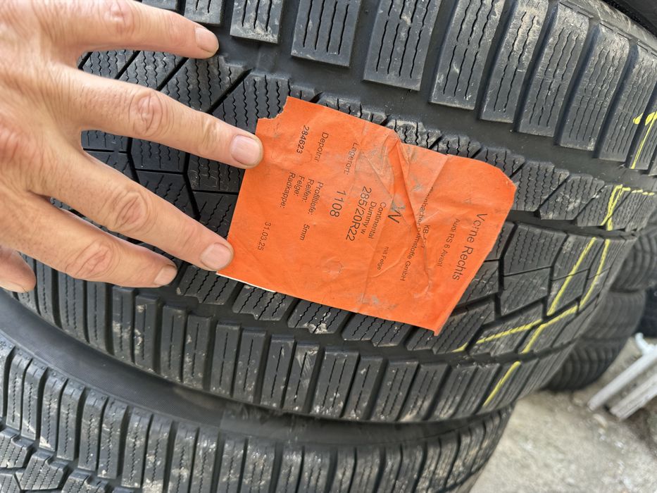 285/30/22” Set 4 buc CONTINENTAL dot 2021.anv M+S Iarnă.IMPECABILE.