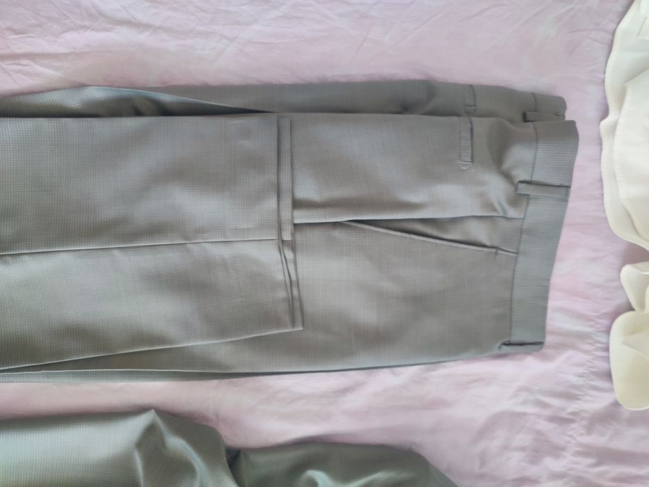 Спортно елегантен мъжки костюм fit slim