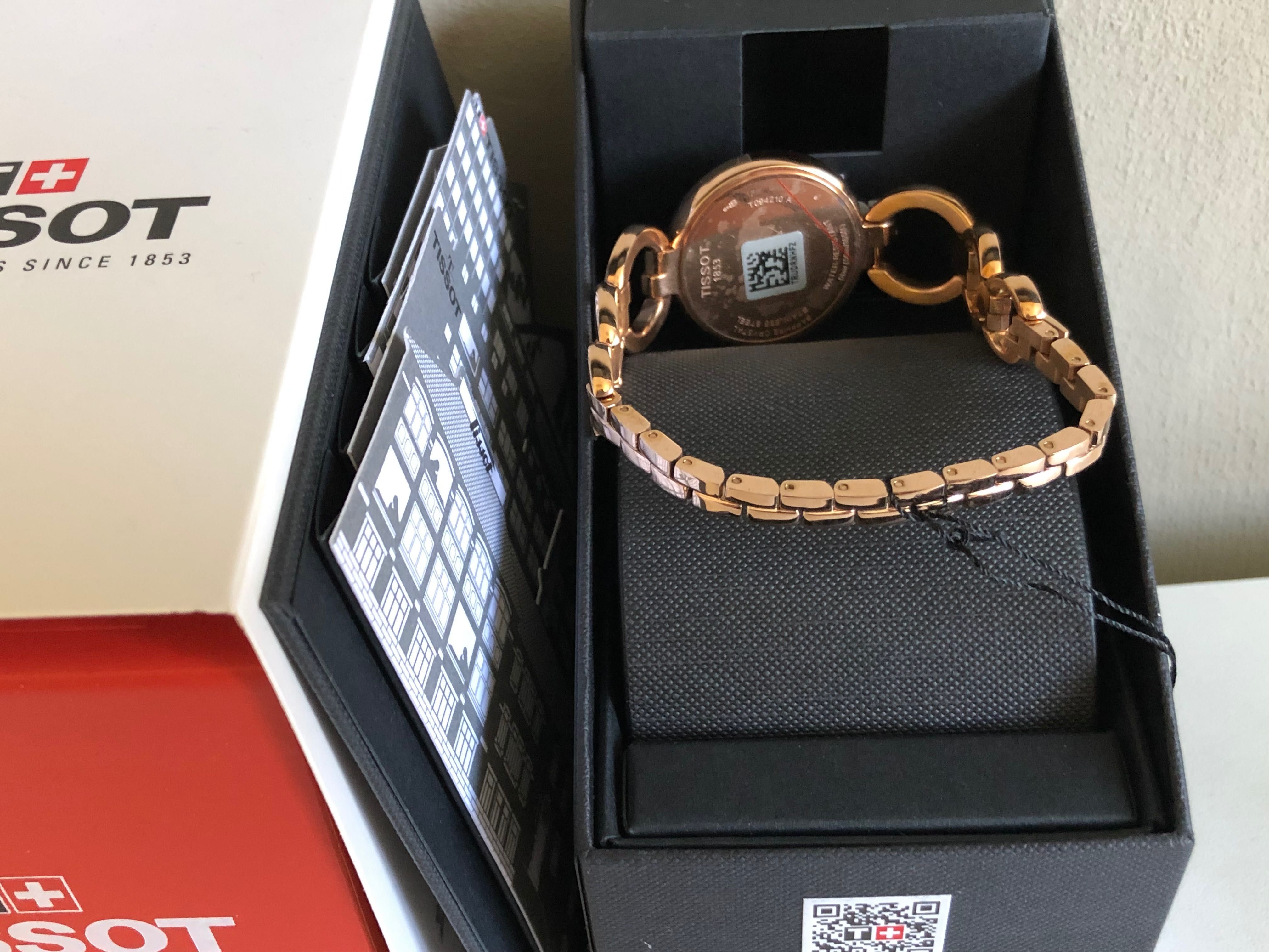 Ceas Tissot Flamingo Lady'S  Rose Gold Perlat