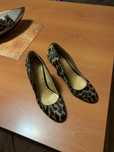 Обуви тигрови с косъм от пони Nine West