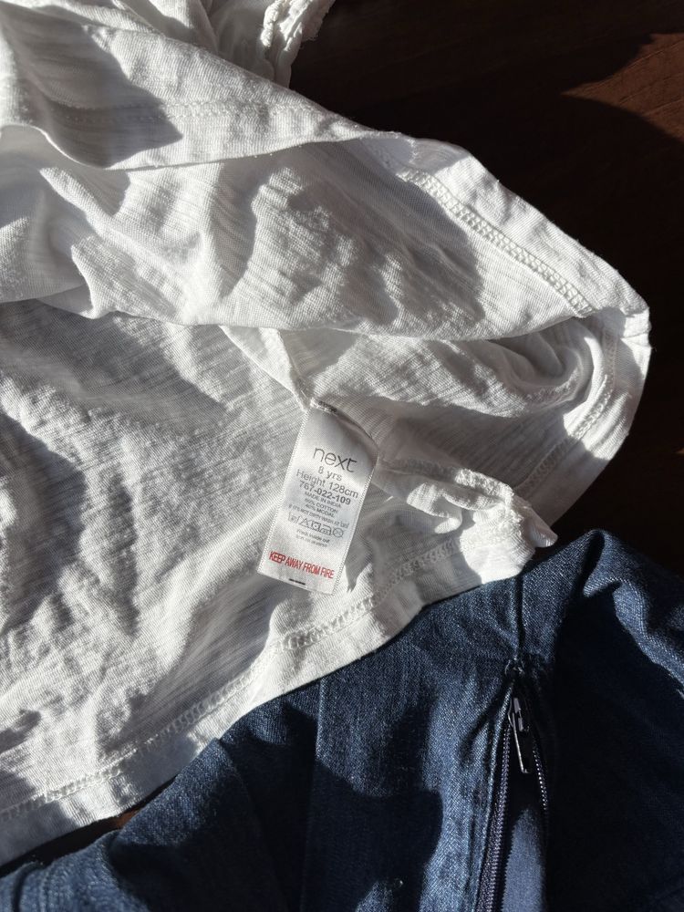 Set Next fetite  7 ani bluza si fusta