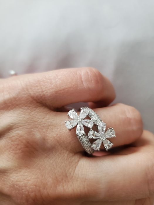 Кольцо серебро новое