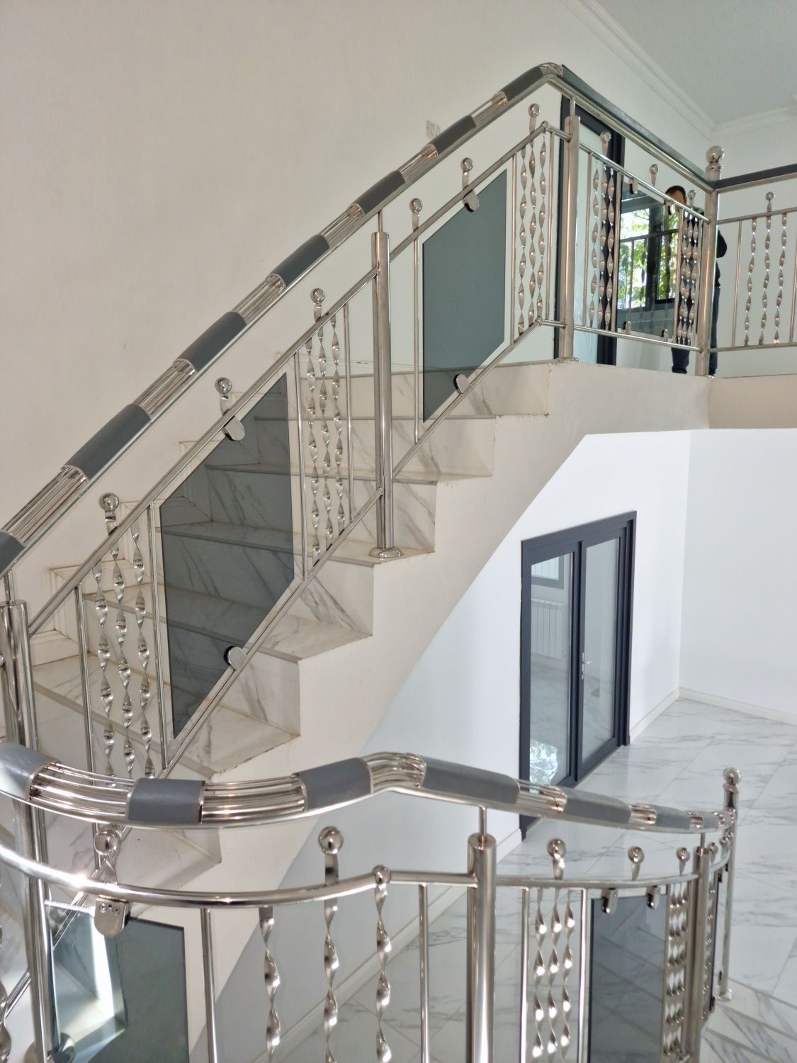 Balustrade inox sticla fier forjate