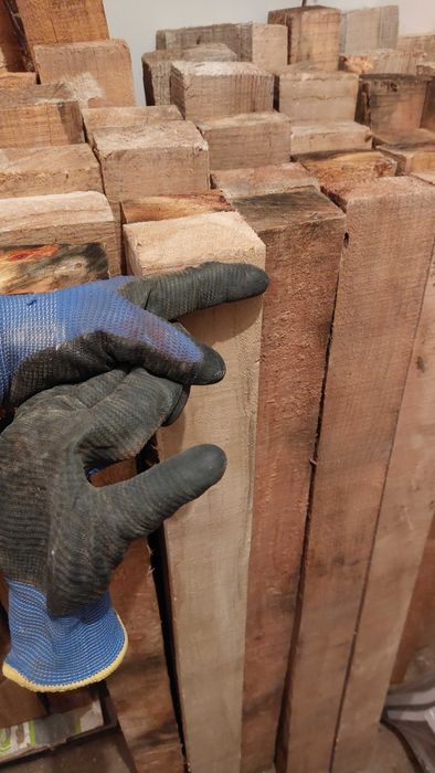 Дървени греди 5х8х120см