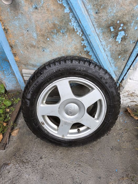 Продам литые диски на зимние резине р 14