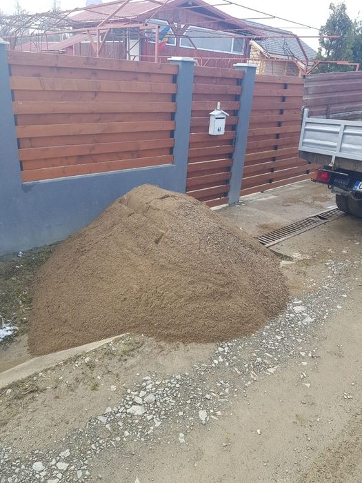 Transport nisip, balast, pământ pt gazon, etc.