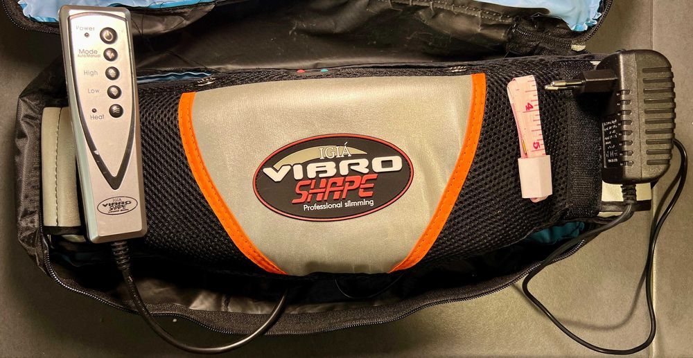 Centură Vibro Shape Professional - Masaj anticelulită - Telecomandă