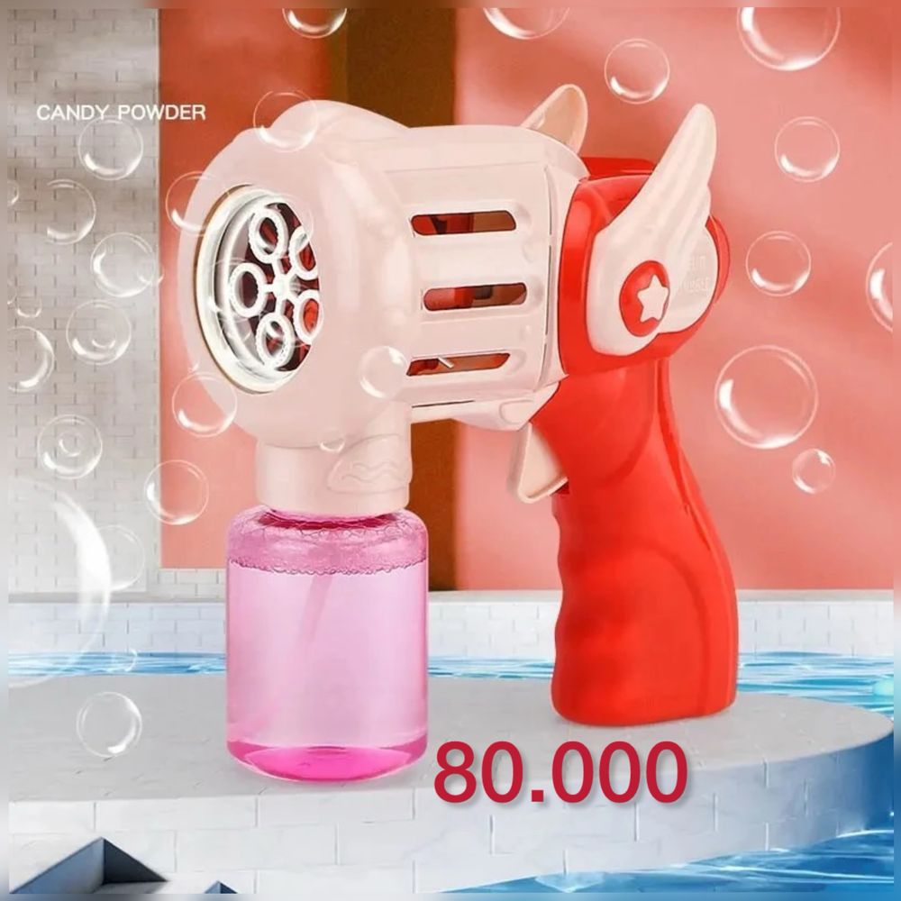 Bubble gun mini pufak purkovchi blaster