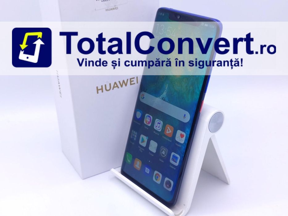 Huawei Mate 20 Pro 128GB Aurora Blue 6GB, Garantie 24 luni | #D88851