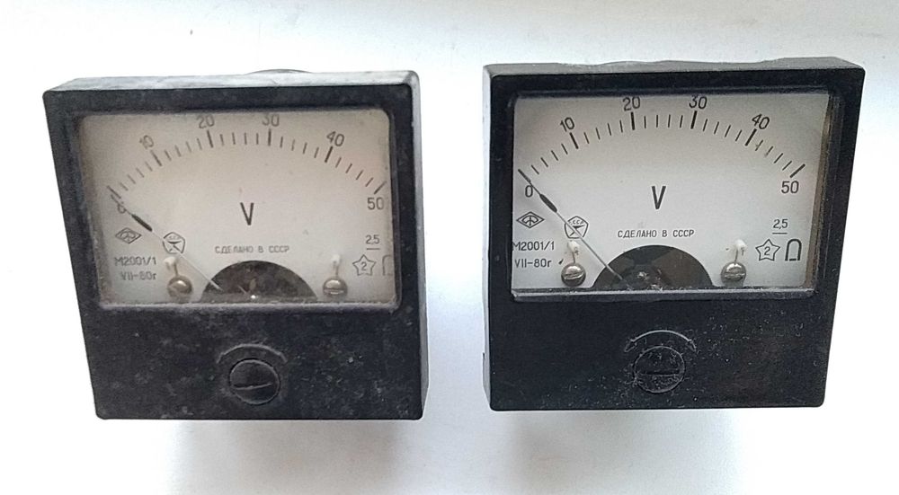 Вольтметры 0--50В