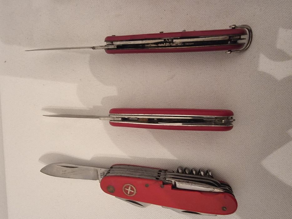 Colecție 4 bricege elvețiene și germane – Victorinox, Solingen , FES