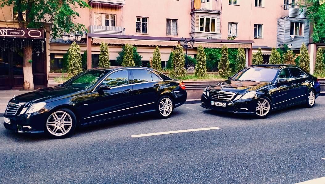 Трансфер аэропорт, Прокат аренда с водителем Mercedes E-class  от 7500