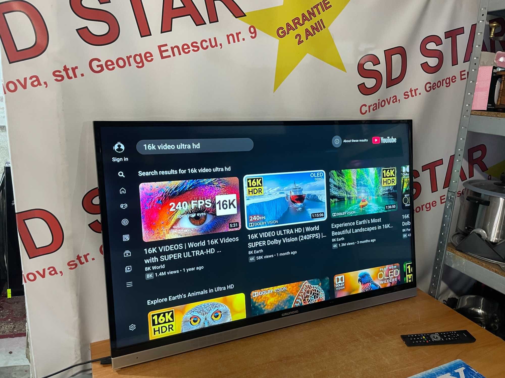 Televizor Smart Grundig 48VLX9470BP/123 cm Garantie 2ani