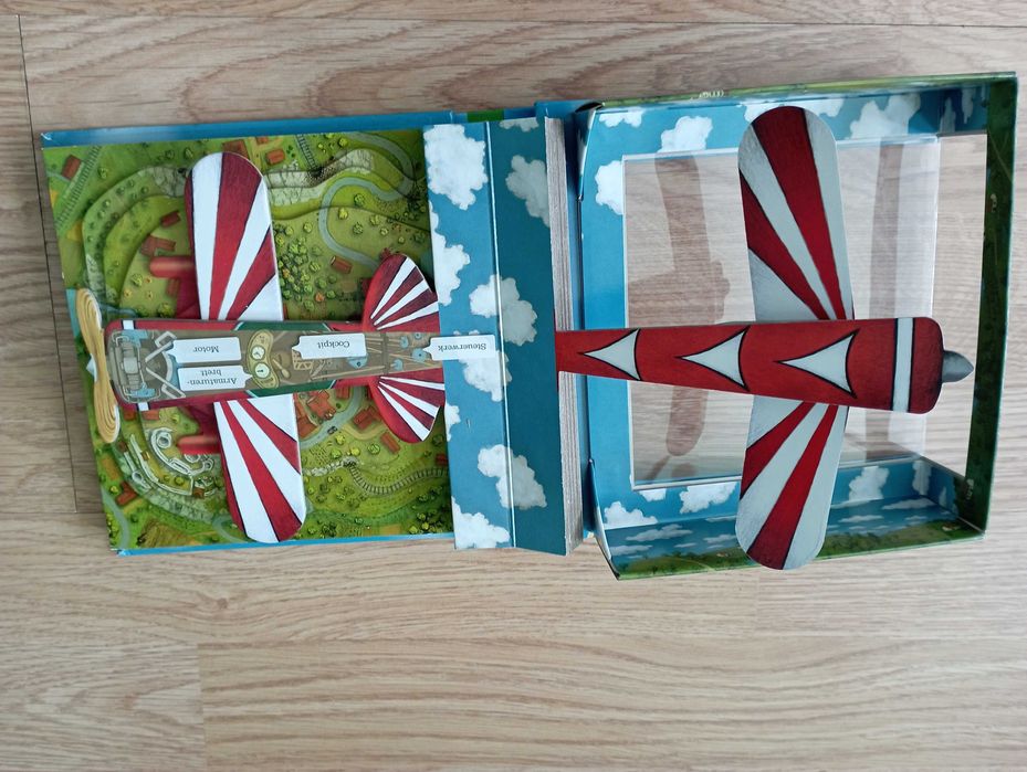 Детски 3d книги на немски език, лот книжки с приказки и игра