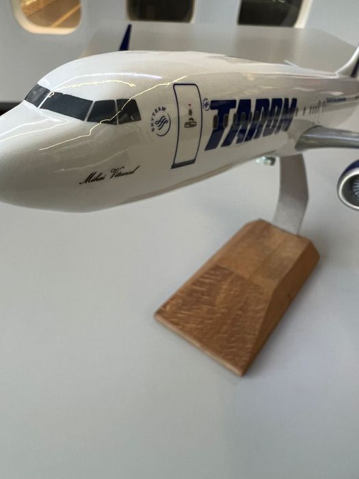 Macheta : Tarom Boeing 737-800 YR-BGK Mihai Viteazul - model 1:100-