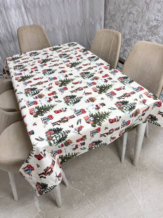 Скатерть новогодняя