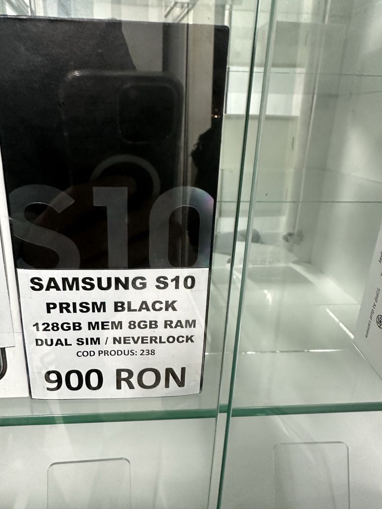 Amanet NO Limit: Samsung S10 Black  128GB 8GB RAM Garantie și Bon.