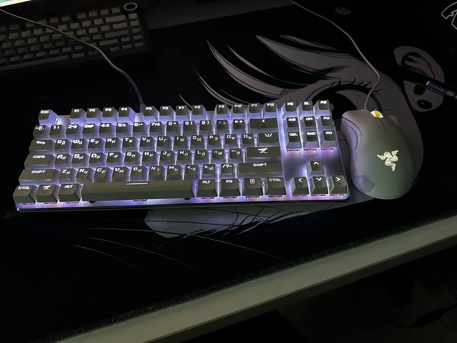 Клавиатура механическая + мышка