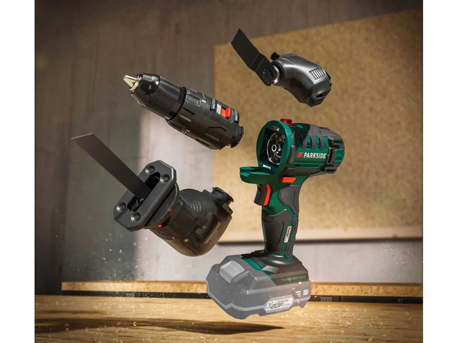 Multifunctional parkside 3 in 1 cu acumulator si incarcator 20v