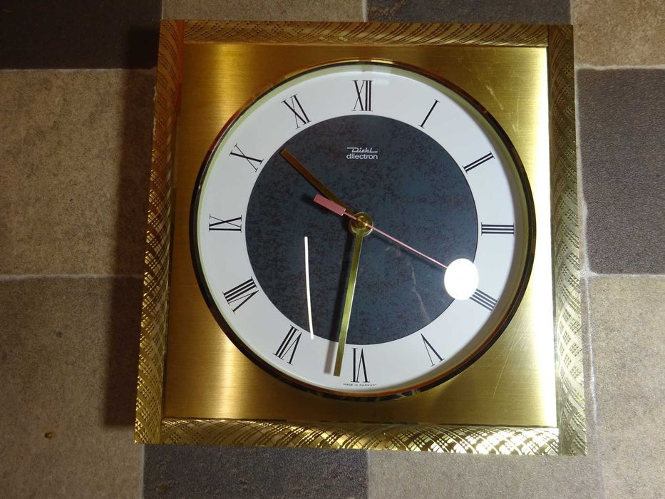 Ceas de perete vintage Diehl Dilectron