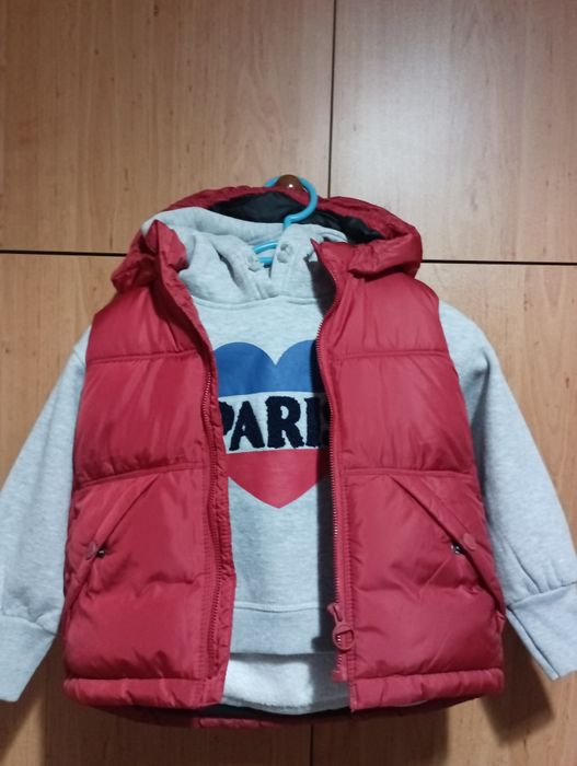 Детски елек "Zara" и суитшърт "Zara"