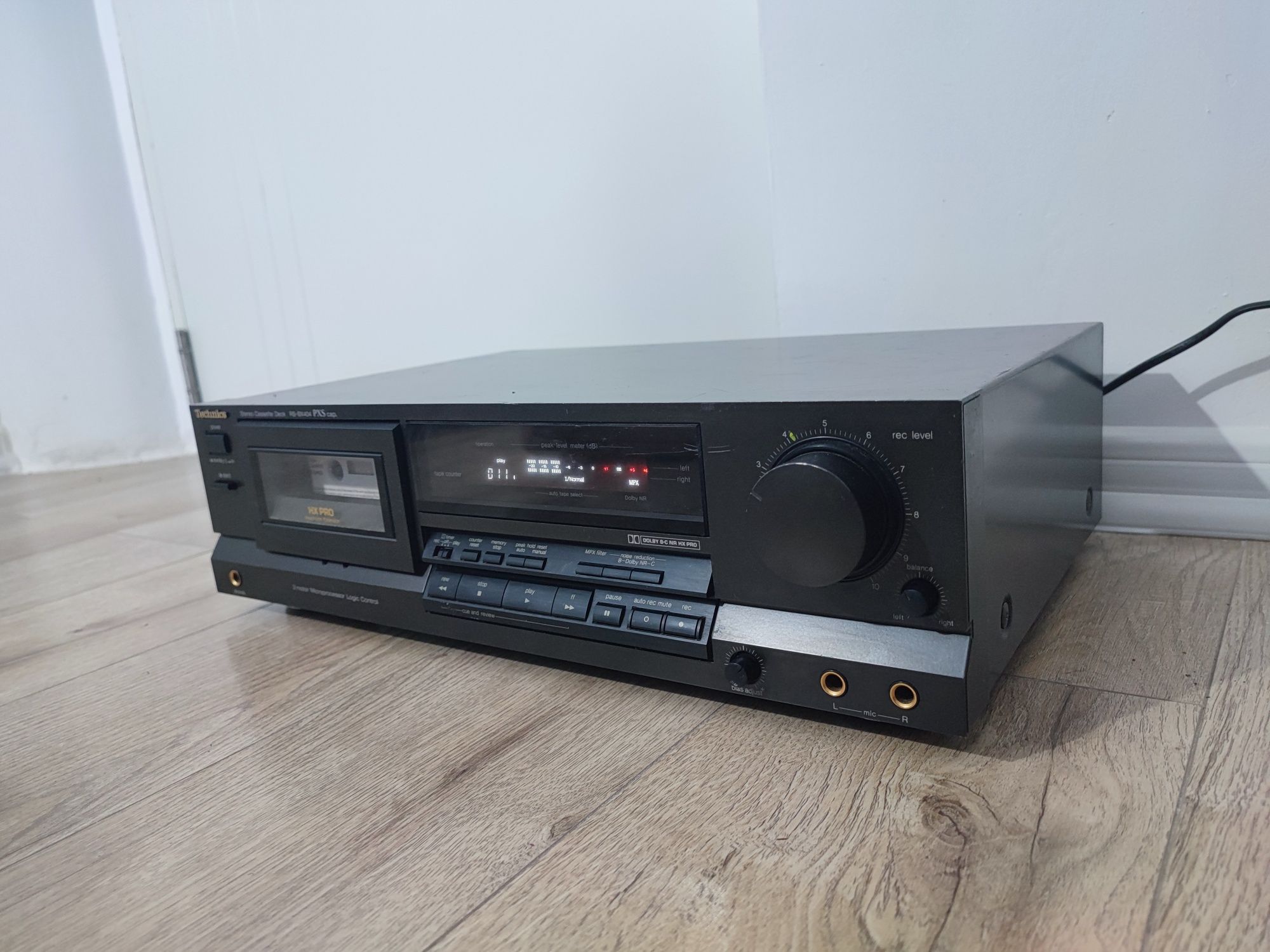Deck Technics RS-BX404 PXS cap stereo cassette deck