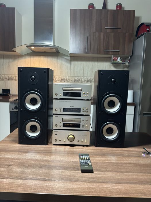 Combina denon cu boxe microlab active