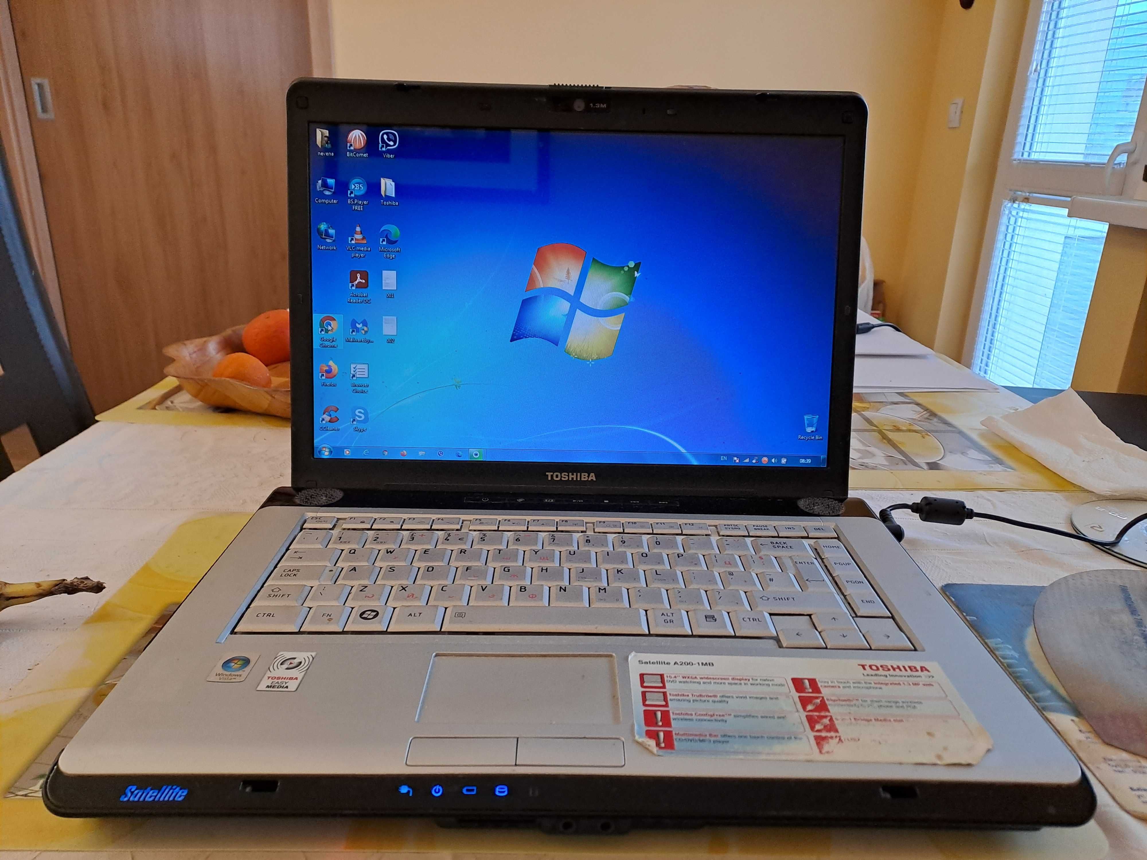 Лаптоп TOSHIBA Satellite A200