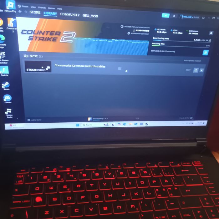 Vând/Schimb(PC)Laptop MSI GF63 RD8