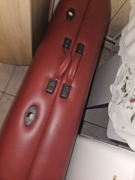 Pat masaj cu accesorii,  rosu- vișiniu, Brașov